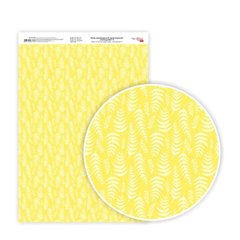 Дизайнерський папір односторонній ROSA TALENT Floral garden №6 Глянсовий (5311123), Жовтий