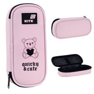 Пенал Kite 662 Quirky&Cute (K26-662-11), Розовый