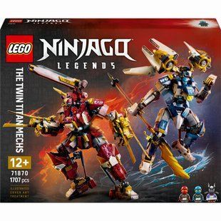 Конструктор Lego Близнюки роботи-Титані Ninjago (71870)