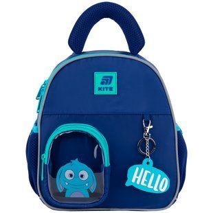 Дитячий рюкзак Kite Kids "Hello Monster" K25-2737XXS-3, комбінований
