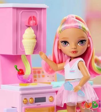 Ігровий набір з лялькою RAINBOW HIGH серії "Littles" &ndash; КОНДИТЕРСЬКА КЕНДІ (з аксес.), комбінований