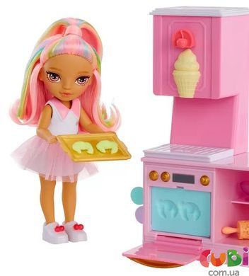 Ігровий набір з лялькою RAINBOW HIGH серії "Littles" &ndash; КОНДИТЕРСЬКА КЕНДІ (з аксес.), комбінований