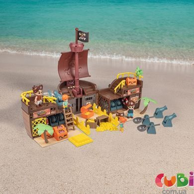 Игровой набор OTAMANKO Пиратский корабль, GB0509, Різнобарвний