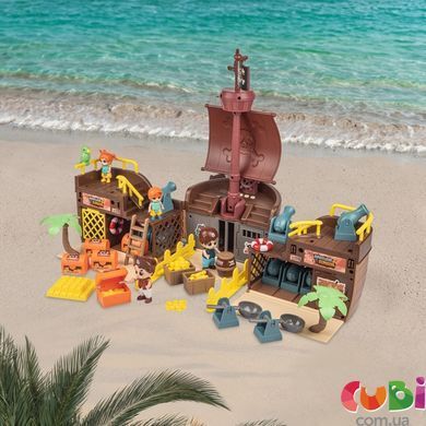 Игровой набор OTAMANKO Пиратский корабль, GB0509, Різнобарвний