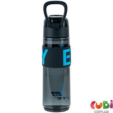 Бутылочка для воды Kite, 680 мл, черно-голубая (K25-1233-2)