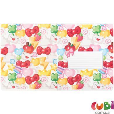 Тетрадь школьная Kite Hello Kitty and Friends (HK26-238-2), 24 листа, клетка