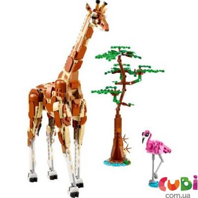 Конструктор дитячий Lego Дикі тварини сафарі (31150)