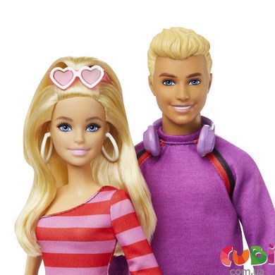 Набор Барби и Кена на роликах, Barbie (HXK90), комбинированый