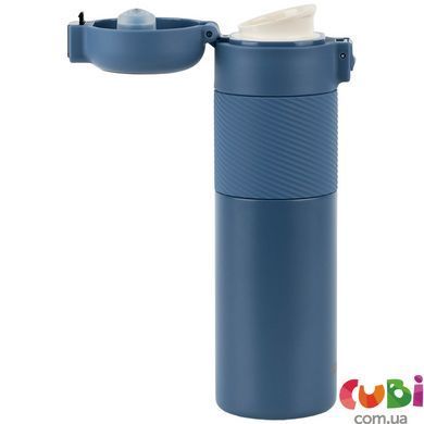 Термос Kite с термодатчиком 450 мл, синий (K25-1227-2)