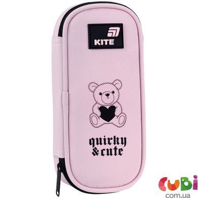 Пенал Kite 662 Quirky&Cute (K26-662-11), Рожевий