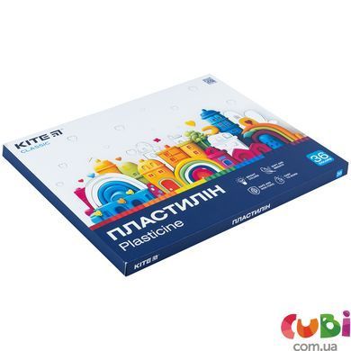 Пластилін, 36 кольорів, 720 г. Kite Classic (K-078)