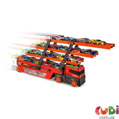 Іграшка вантажівка-транспортер Hot Wheels (GHR48)