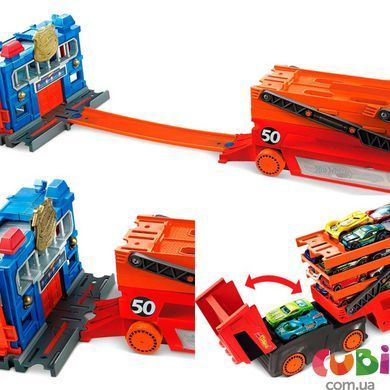 Іграшка вантажівка-транспортер Hot Wheels (GHR48)