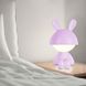 Світильник-нічник LED з акумулятором Kite Cute Bunny K25-316-1-5, фіолетовий, зайчик