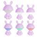 Світильник-нічник LED з акумулятором Kite Cute Bunny K25-316-1-5, фіолетовий, зайчик