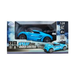 Автомобиль Spray Car на р/у – Sport (голубой, 1:24, свет, выхлопной пар), Голубой
