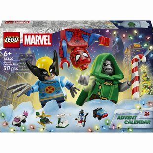 Конструктор Lego Marvel Super Heroes Адвент-календарь 2026 (76340)