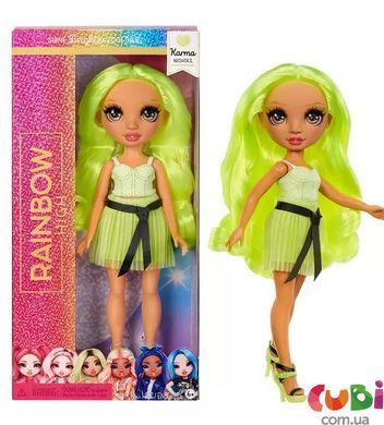 Кукла RAINBOW HIGH серии "ОРР" S2 &ndash; КАРМА, комбинированый
