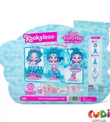 Ігровий набір з лялькою KOOKYLOOS серії "Fairytale" - ПЕРЛ (PKLSP106IN200), комбинований