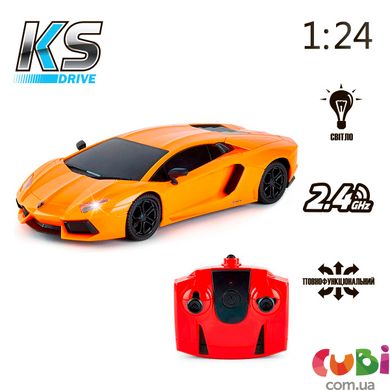 Автомобіль KS DRIVE на р/к - LAMBORGHINI AVENTADOR LP 700-4 (1:24, 2.4Ghz, оранжевий)