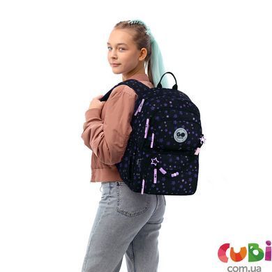 Рюкзак шкільний GoPack Education Stars GO26-120M-1, принт