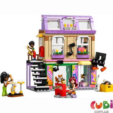 Конструктор Lego Friends Музыкальный магазин и квартира (42653), комбинированый