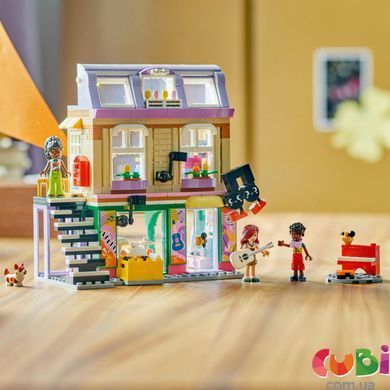 Конструктор Lego Friends Музыкальный магазин и квартира (42653), комбинированый