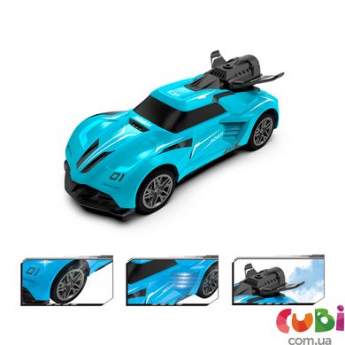 Автомобіль Spray Car на р/к – Sport (блакитний, 1:24, світло, вихлопна пара), Блакитний