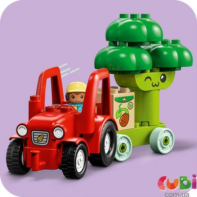 Конструктор дитячий ТМ LEGO Трактор для вирощування фруктів та овочів (10982)