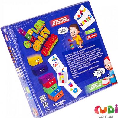 Настільна гра DANKO TOYS Color Crazy Cubes (CCC-02-01U)