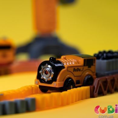Игровой набор OTAMANKO Автотрек Удивительные приключения:Строительная площадка, 281 деталь, TR001, Різнобарвний