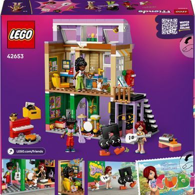 Конструктор Lego Friends Музыкальный магазин и квартира (42653), комбинированый