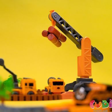 Игровой набор OTAMANKO Автотрек Удивительные приключения:Строительная площадка, 281 деталь, TR001, Різнобарвний