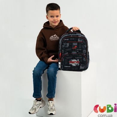 Рюкзак шкільний Kite Education Tokyo (K26-773M-5), сірий