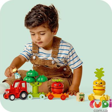 Конструктор детский ТМ LEGO Трактор для выращивания фруктов и овощей (10982)