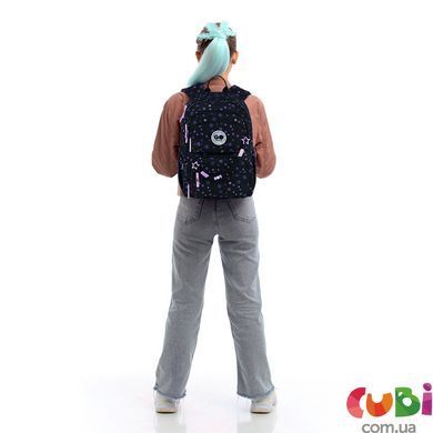 Рюкзак шкільний GoPack Education Stars GO26-120M-1, принт
