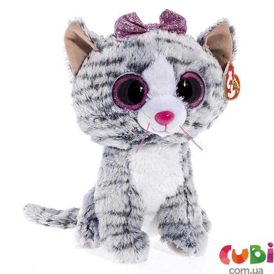 Дитяча іграшка м’яконабивна TY Beanie Boo's 37190 Кошеня "Kiki" 15см