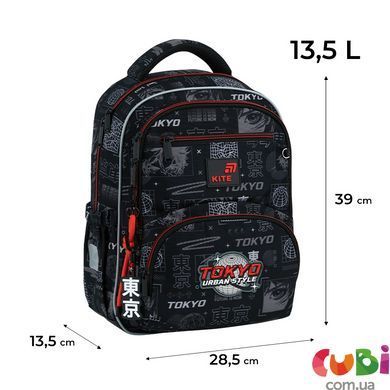 Рюкзак шкільний Kite Education Tokyo (K26-773M-5), сірий