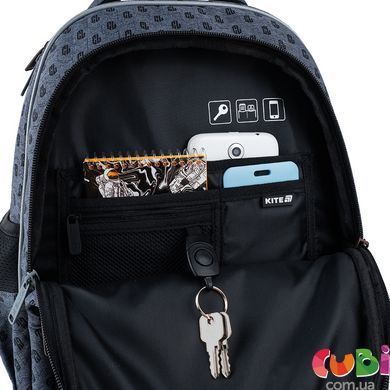 Школьный рюкзак Kite Education College Line Мальчик K25-763M-3, комбинированый