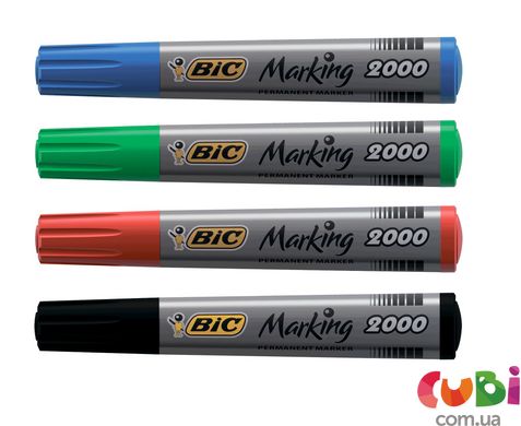 Набор перманентных маркеров 2000, 4 цвета (bc8209112)