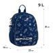 Рюкзак Kite Kids 2735 In Space (K26-2735XS), Синій