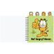 Блокнот з розділювачами на спіралі Garfield (GF26-278), 80 аркушів, клітинка, пластикова обкладинка
