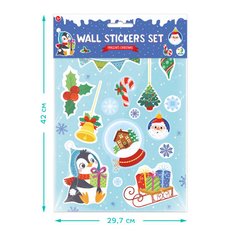 Набір настінних наліпок Dodo Різдво пінгвінчика (300306)
