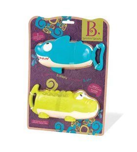 Игровой набор для игры с водой - ПЛЕСК И ПЛЮХ (2 водных пистолета)