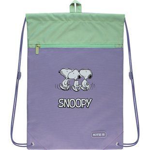 Сумка для обуви с карманом Kite Education Snoopy SN22-601M-3, комбинированый