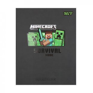 Дневник школьный Yes интегральный Minecraft, А5, 40 листов (911668)