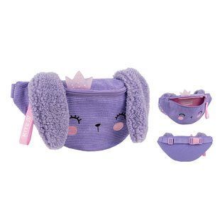 Сумка-бананка Kite детская 2577 Little Bunny (K26-2577-1), Бузковий