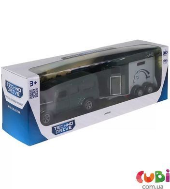 Ігровий набір - LAND ROVER (з причіпом і фігурками коней) (520460.270), комбинований