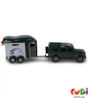 Ігровий набір - LAND ROVER (з причіпом і фігурками коней) (520460.270), комбинований