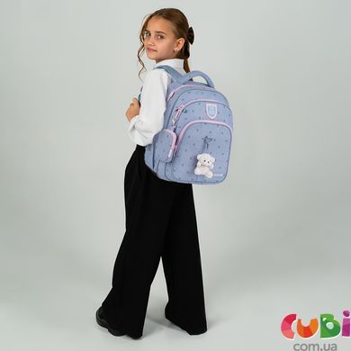 Шкільний рюкзак Kite Education College Line для дівчаток K25-763M-1, комбінований
